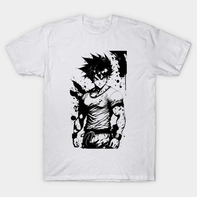 Fan Art Of Goku 03 T-Shirt by SanTees